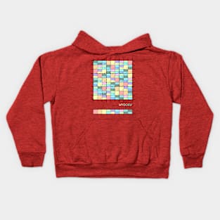 Mydoku_004_H001_001_F: Sudoku, Sudoku coloring, logic, logic puzzle, holiday puzzle, fun, away from screen Kids Hoodie